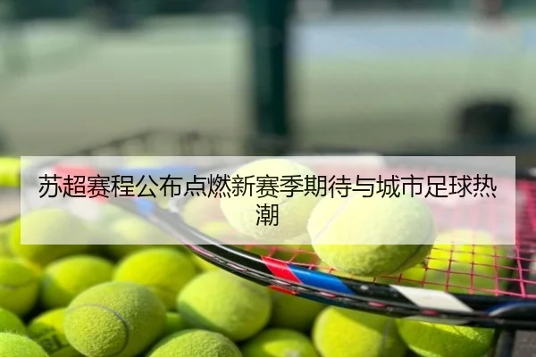 苏超赛程公布点燃新赛季期待与城市足球热潮