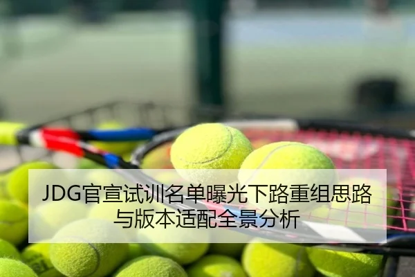 JDG官宣试训名单曝光下路重组思路与版本适配全景分析